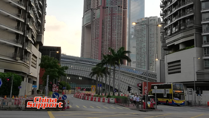 広深港高速鉄道の西九龍駅